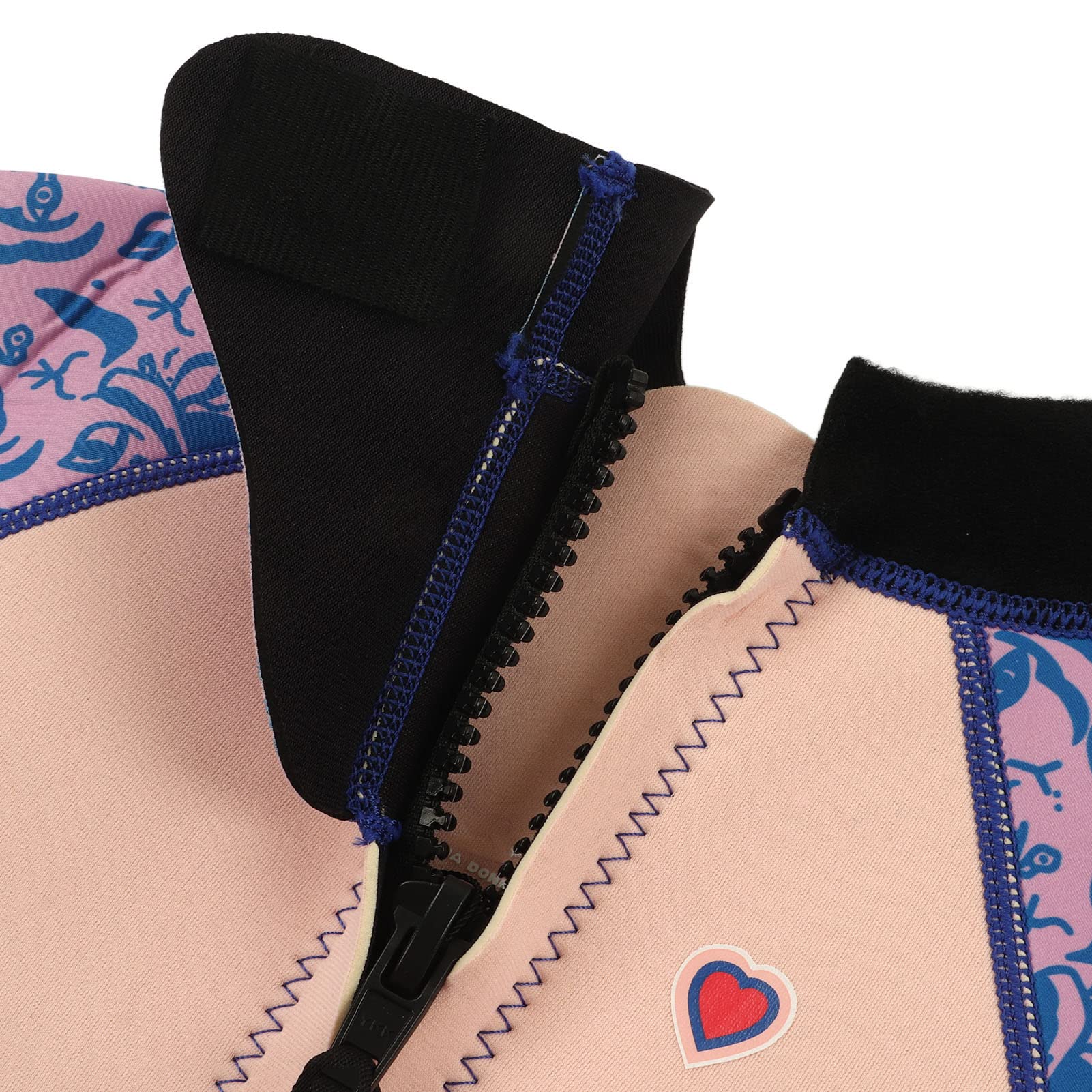 GLOGLOW Long Sleeve Wetsuit Kids Swimwear Shorts Good 2.5mm Neoprene Nylon Webbing for Water Activities (Size 8)