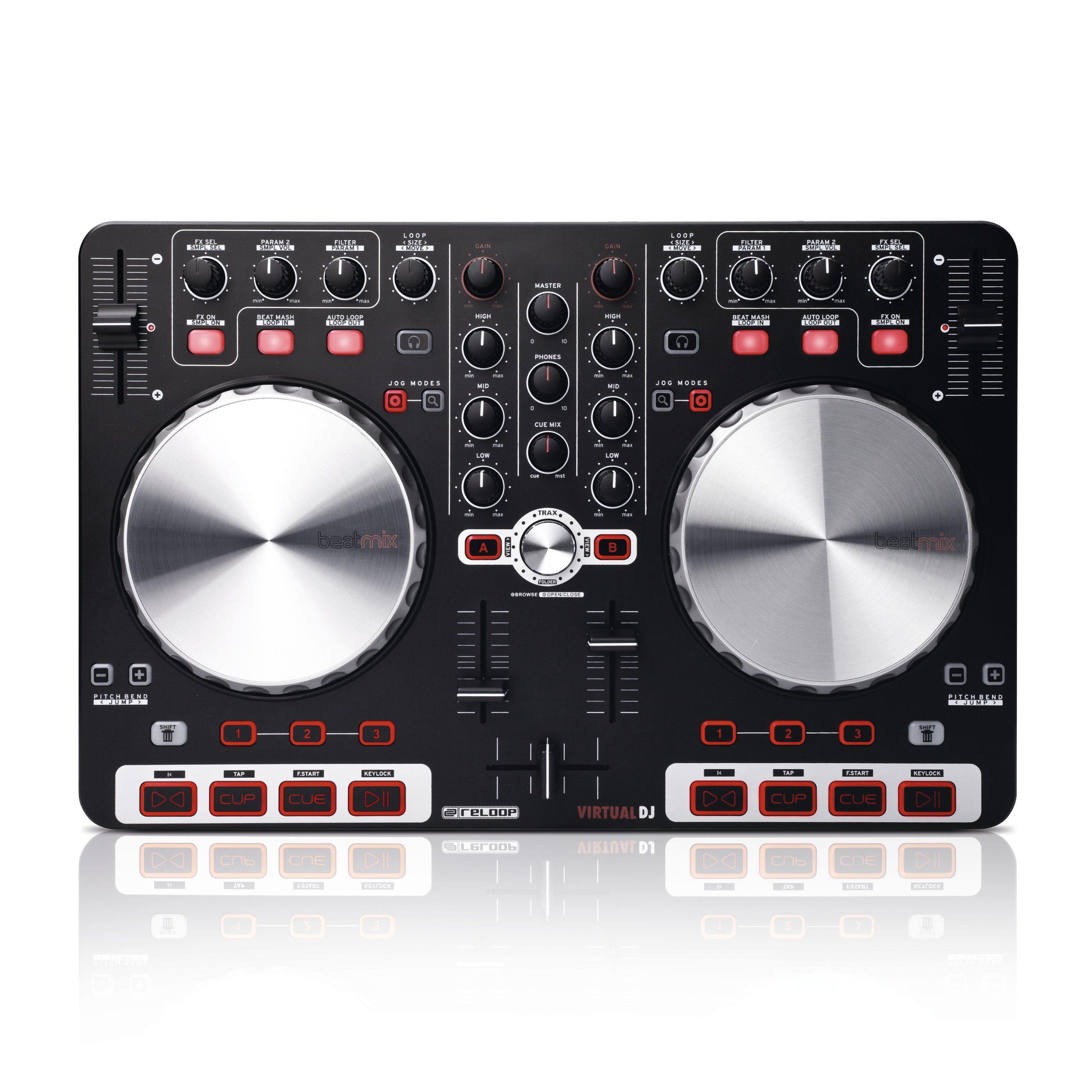 Reloop Beatmix Beginner-Friendly DJ Controller for Virtual DJ