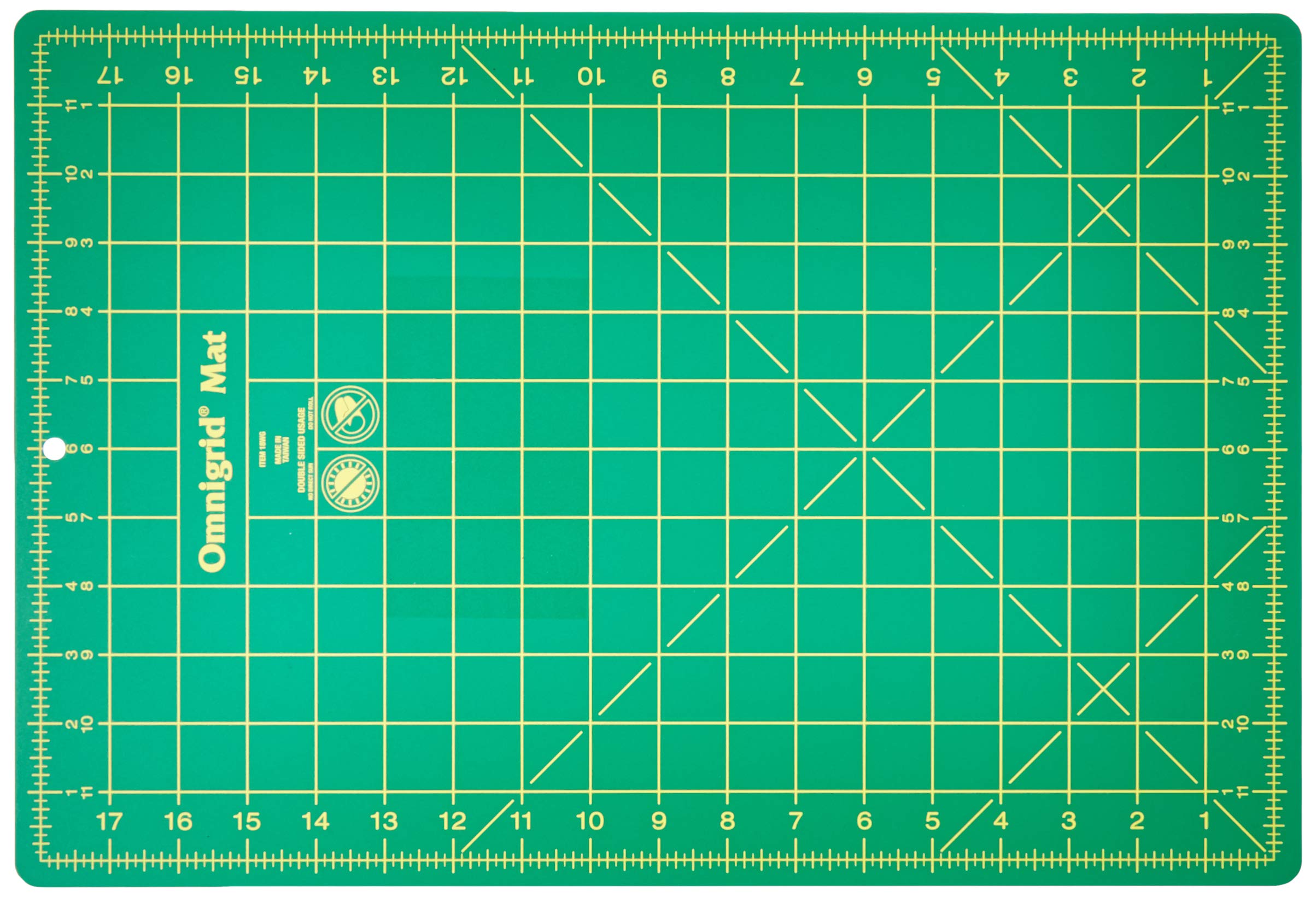 Omnigrid12x18 mat, 12" x 18", Green