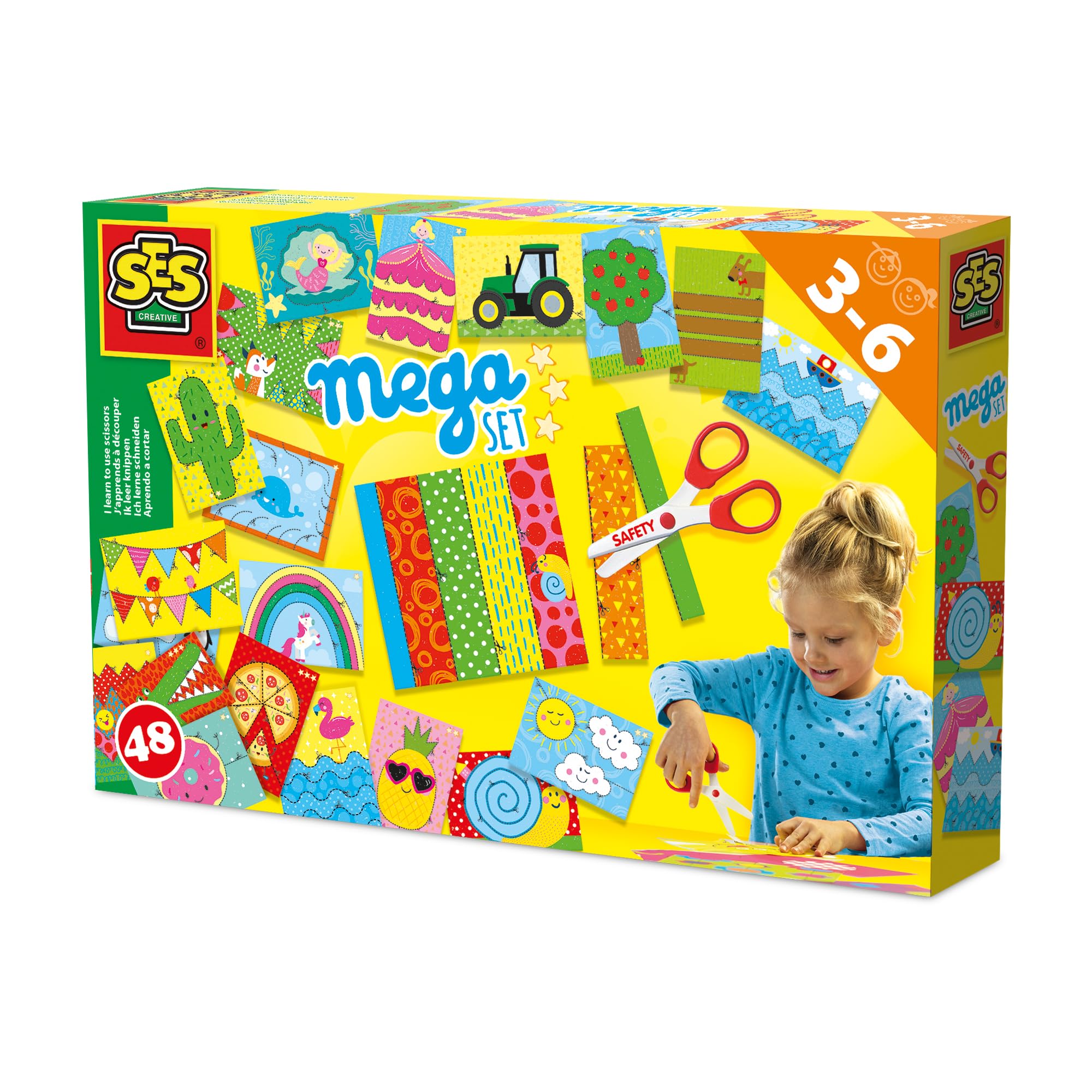 SES Creative - 14617 - I Learn to use Scissors - mega Set