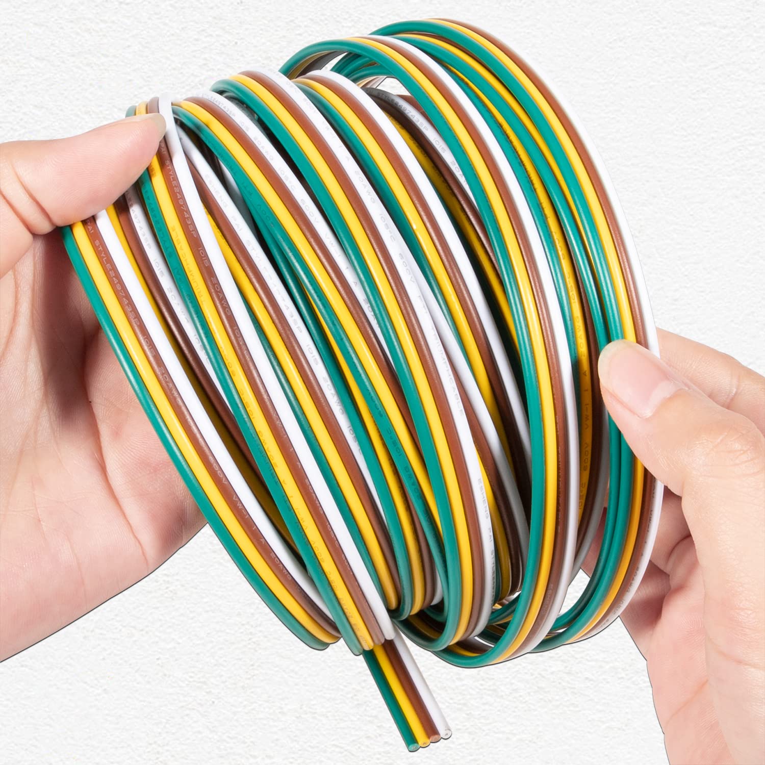 BX8869 17PCS Tail Light Wiring Kit, Copper, Plastic, Rubber for Most Vehicles with Adequate Clearance Inside Tail Light Housings, Replacement for Blue Ox BX8869