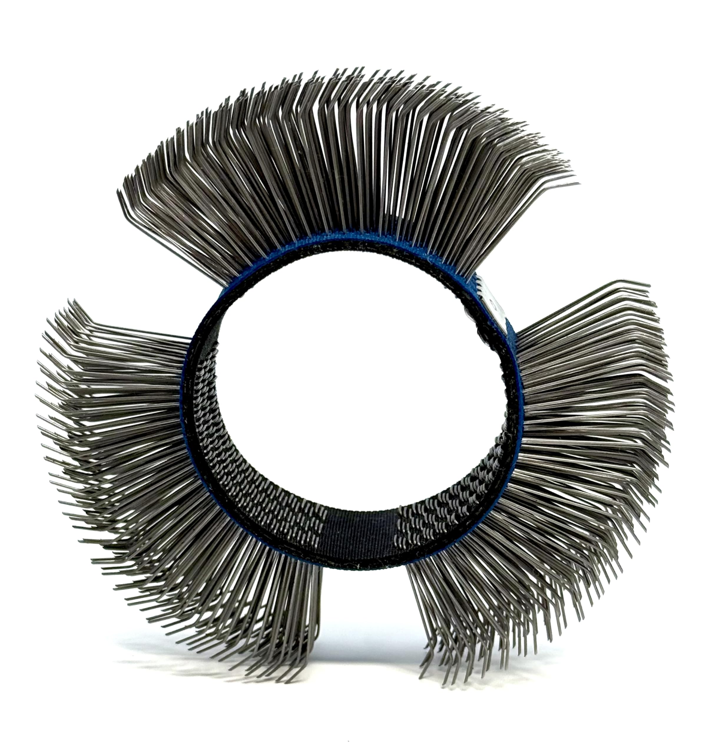 Abrasive Wire Wheel Belt/Replacement Medium Brush for Grinder/Corrosion and Rust removal/Metal Blaster Clearing Tool for Efficient Surface Preparation (0.5mm Carbon Spring Steel - Image 4