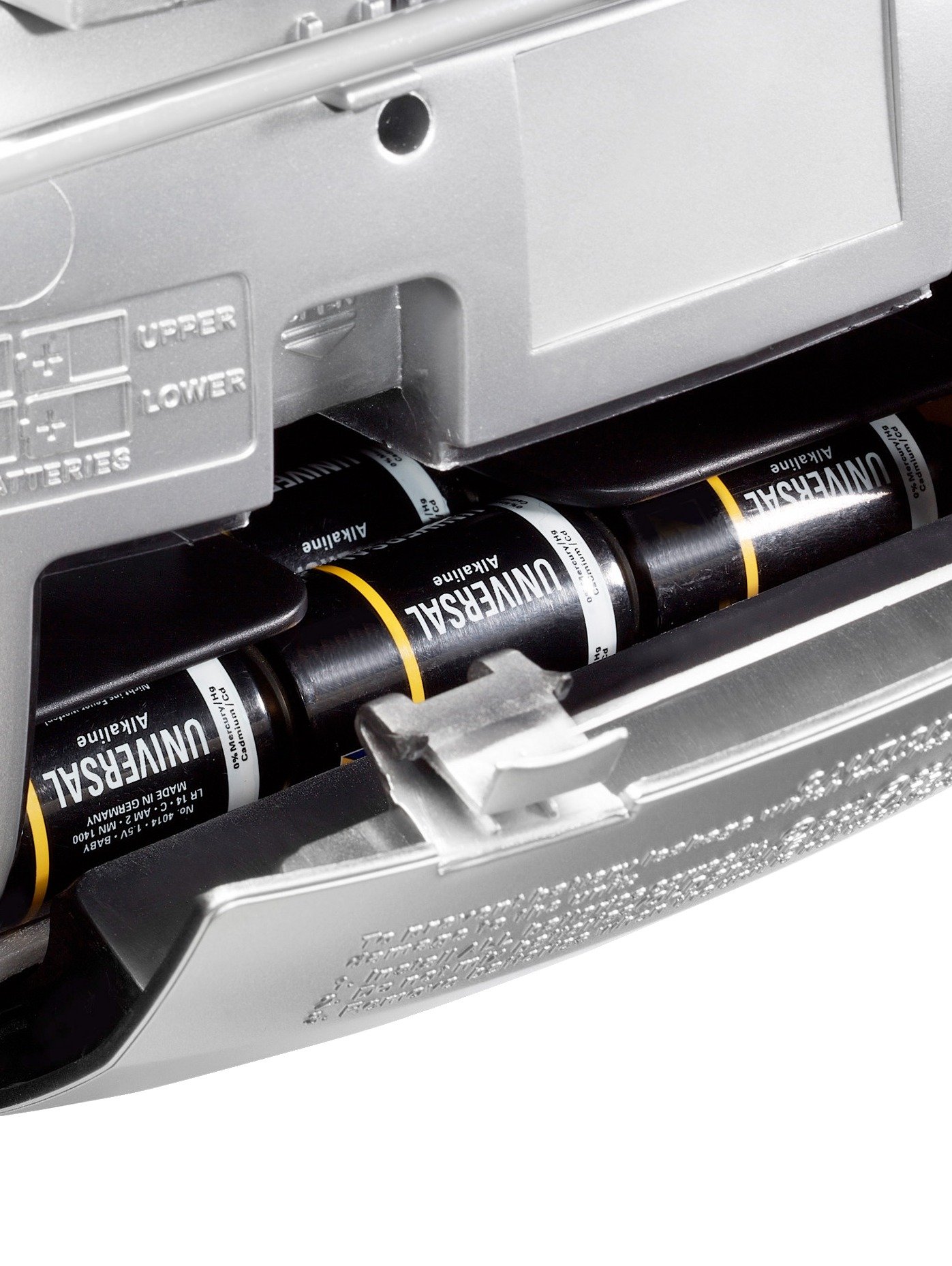 Karcher RR 510N Portable Radio CD Stéréo (Lecteur CD / MP3, Radio FM, Cassette, Lecture MP3, 100 Watt (PMPO), USB 2.0).