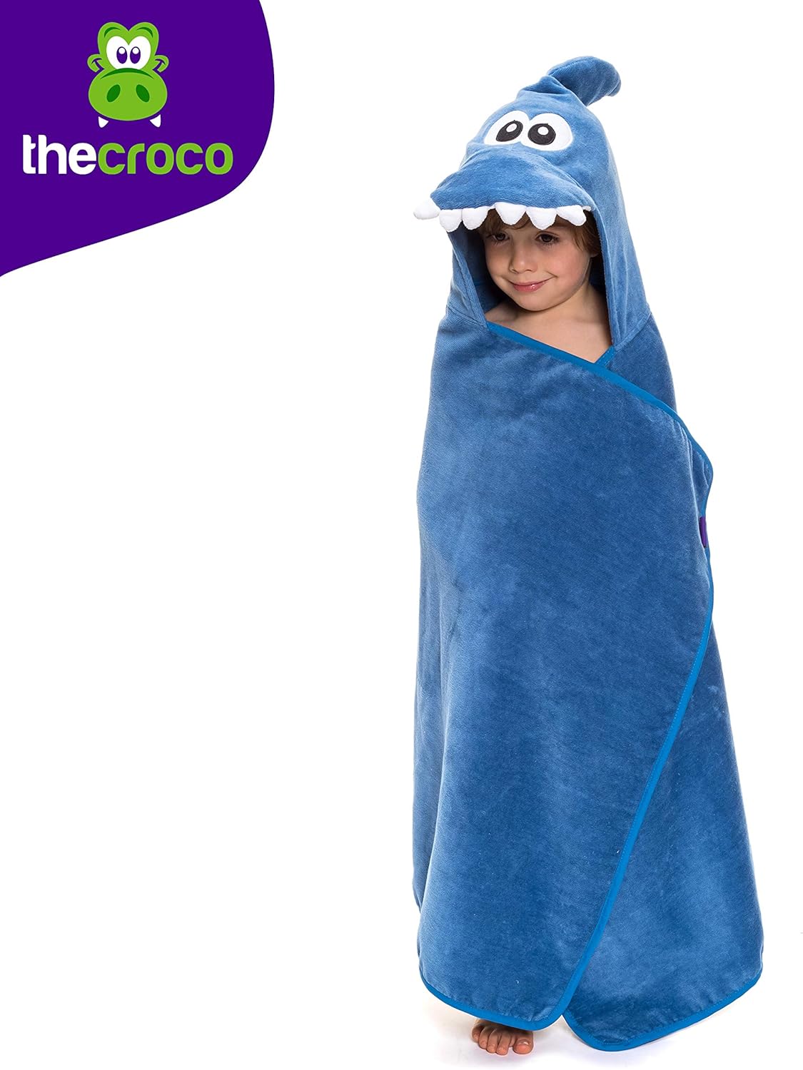 Premium Hooded Towel: Ultra Soft, 100% Cotton, Super Absorbent, Thick, and Exceptionally Large.