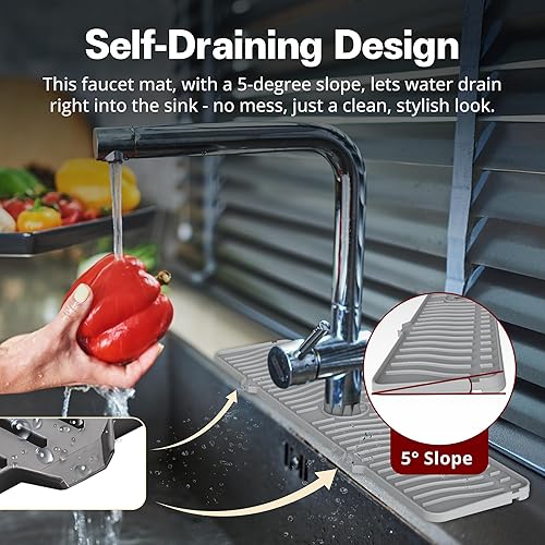 Miniatura 7 de Alfombrilla de silicona para fregadero Odrago