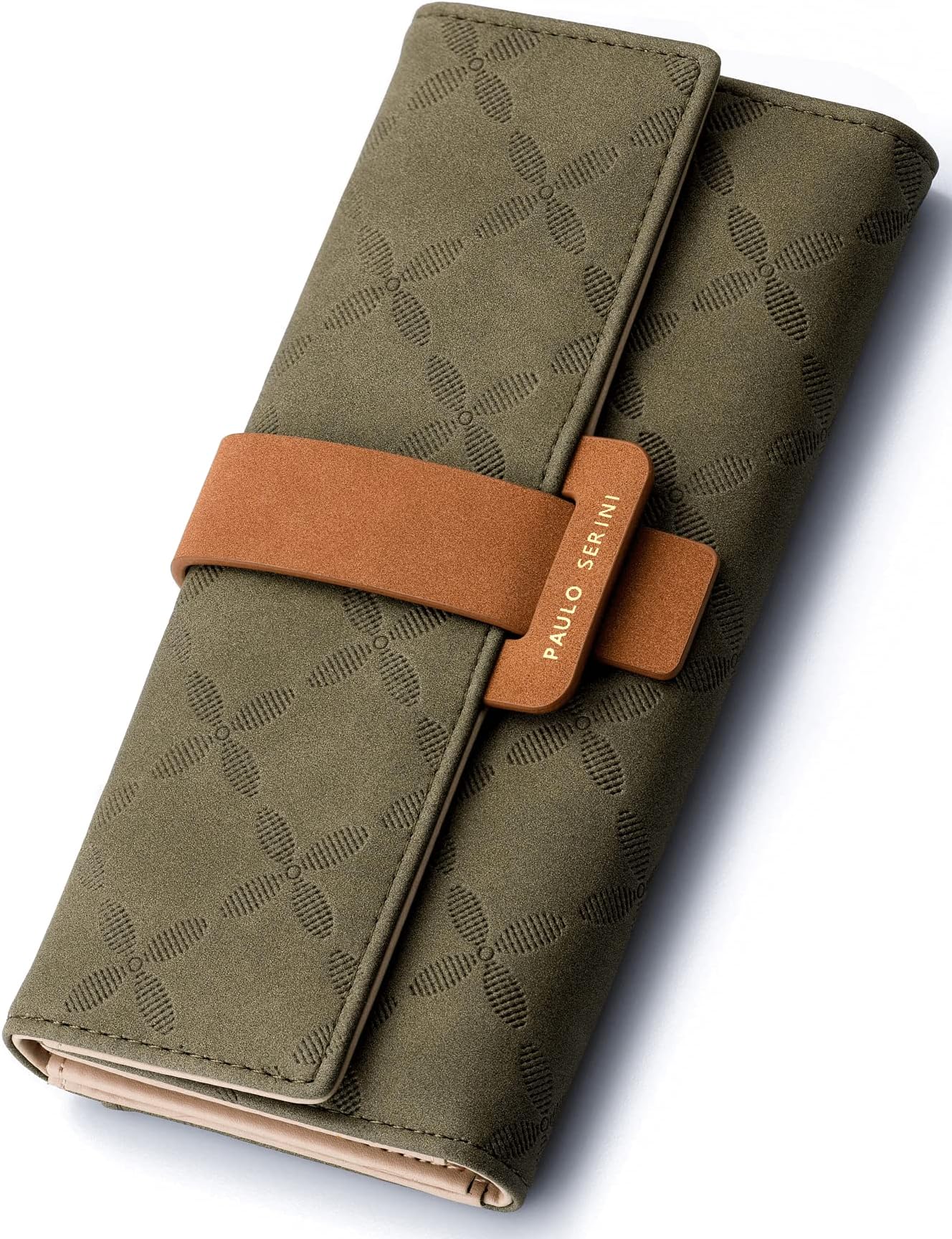 PAULO SERINIWallet Women - Womens Wallet with Coin Purse - Card Holder 9 Cards - Wristlet - Vegan Wallets for Women - Birthday Gifts for Women - Billeteras de Mujer - 9 colors