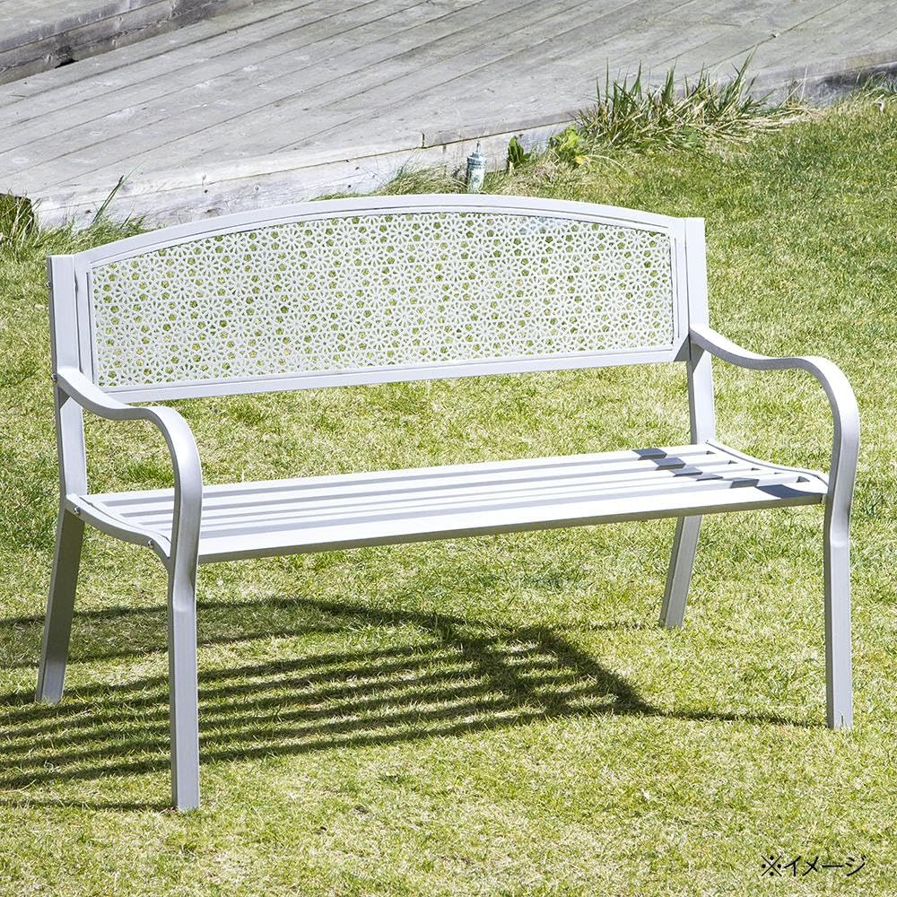 Amazon.co.jp: カインズ(CAINZ) アイアンベンチ グレー : DIY・工具