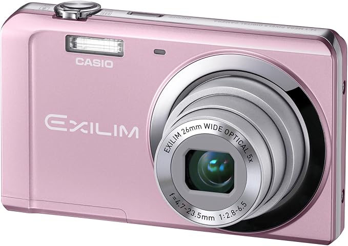 Casio EX-ZS5PK EXILIM Digital Camera, 14.1 Megapixels, 5x, Pink