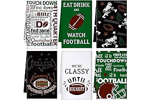 Football Kitchen Decorative Towels Dish Towels Set