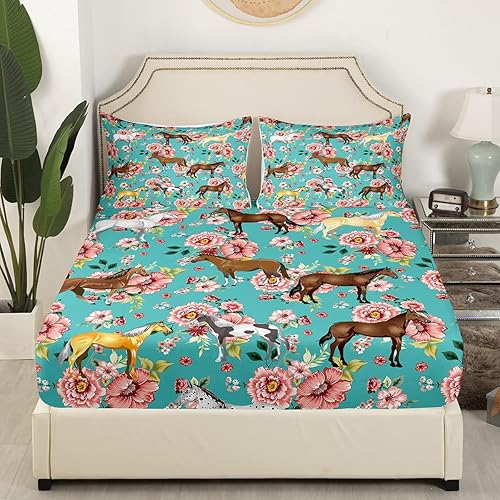 Miniatura 250 de Erosebridal Juego de sábanas para videojuegos, tamaño individual, color morado, sábana bajera ajustable para niños y niñas, moderno juego de sábanas