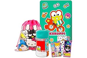 Hello Kitty and Keroppi Super Soft Blanket Set for Girls