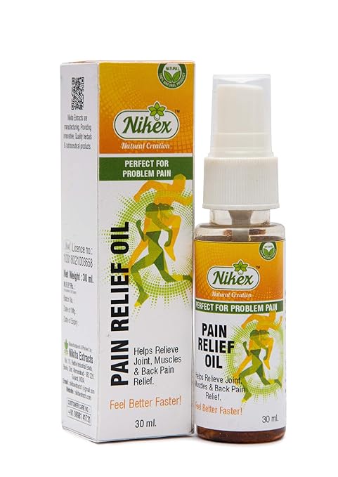 Nikex Pain Relief Massage Oil Long Lasting Pain Relief And Healthy Joints