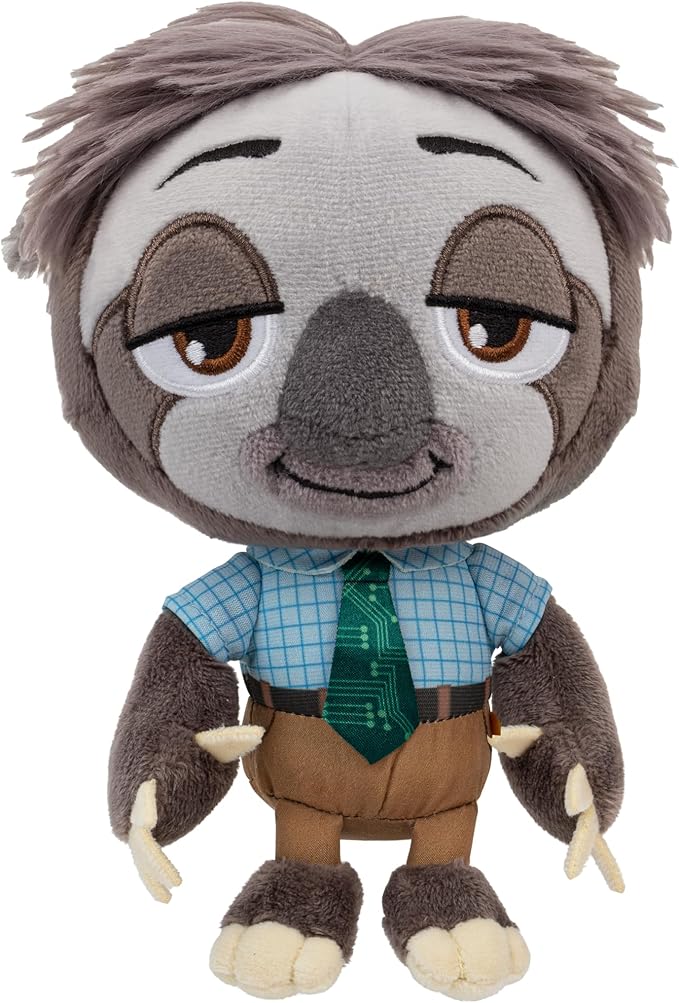 Zootopia 2 - Das Erfolgsjahr der Filme 10 815D0KChyVL. AC SX679 Disney’s Zootopia 2 8” Plush Flash - Stuffed Animal Movie Toys for Kids and Collectors - Suitable for Ages 3+