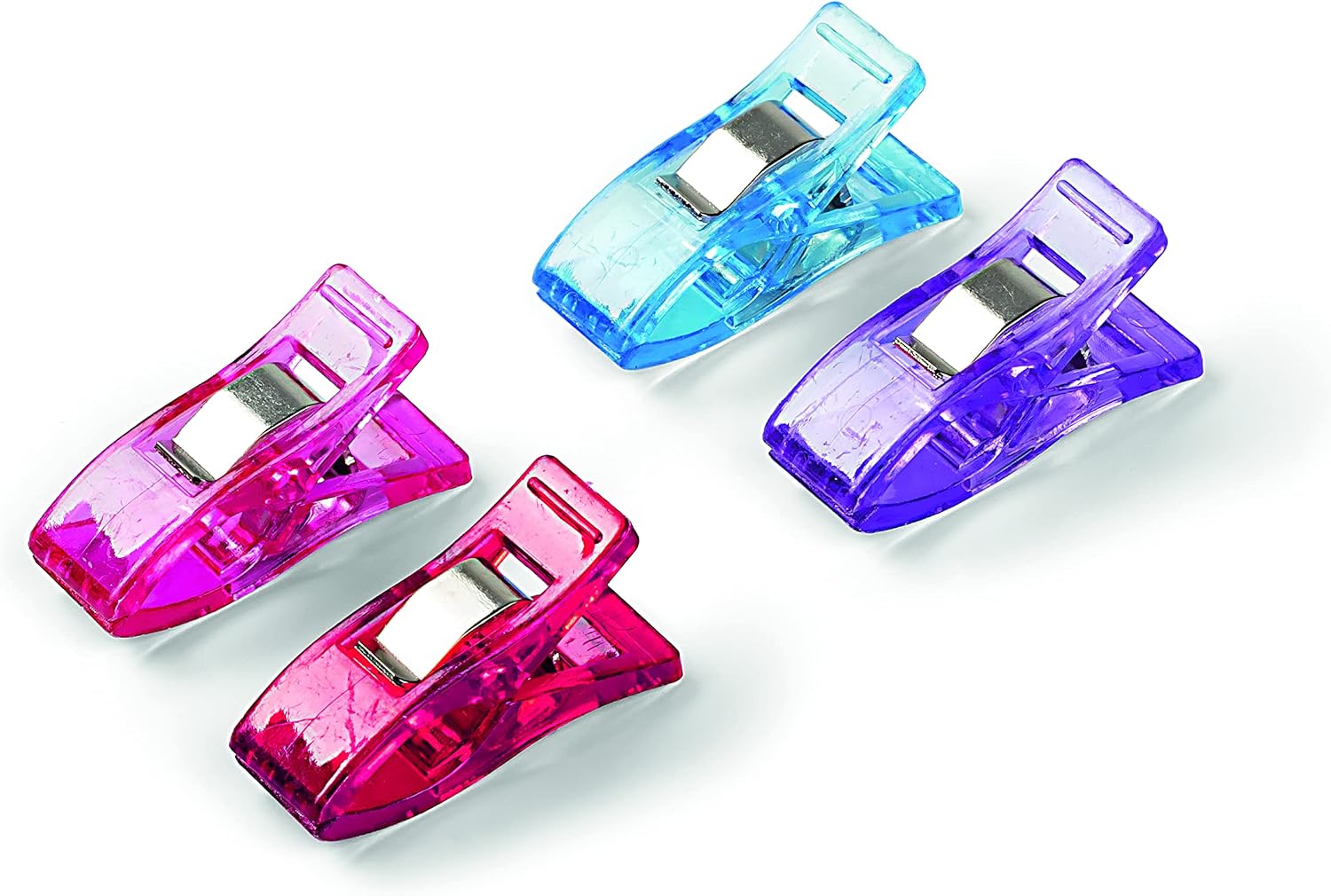 Prym Love, 12 pc Small Fabric Clips, Multicolor 12 Pack (60103)