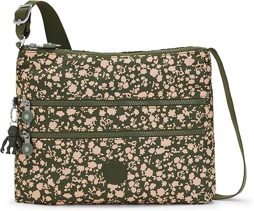 Vista 77 de Kipling Alvar - Bolso cruzado con estampado mediano índigo (Indigo/Bloom)
