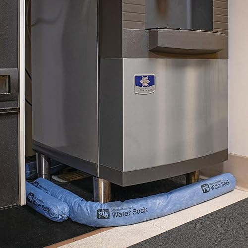 Miniatura 15 de PIG Calcetín absorbente resistente al moho – Serpiente absorbente de agua – 3 x 48 pulgadas – Absorción de 1 galón – Paquete de 2 – PM50070