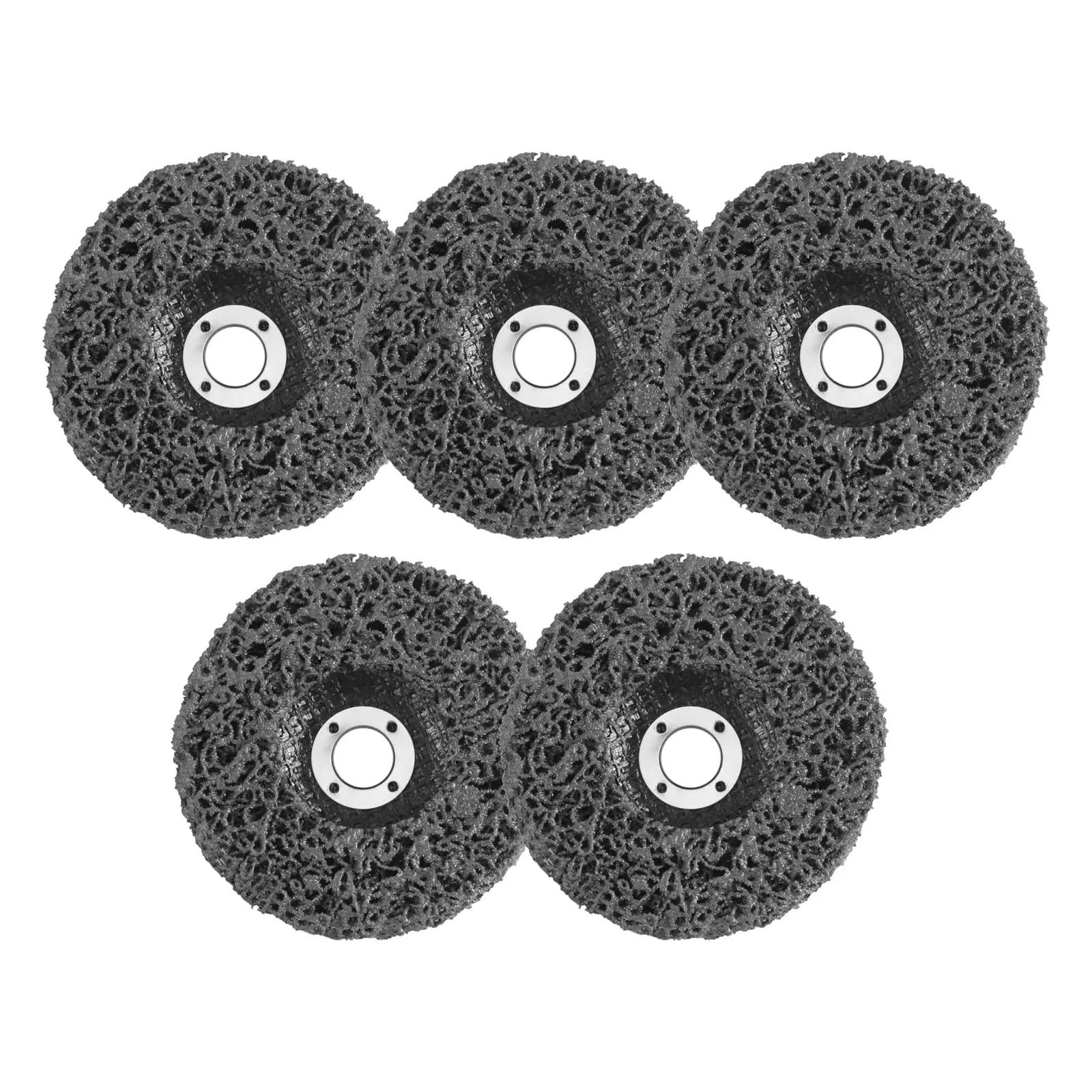 5PCS 125mm Diamond Grinding Wheel Flip Disc Tools Removal Polishing Angle Grinder Accessories(Black)