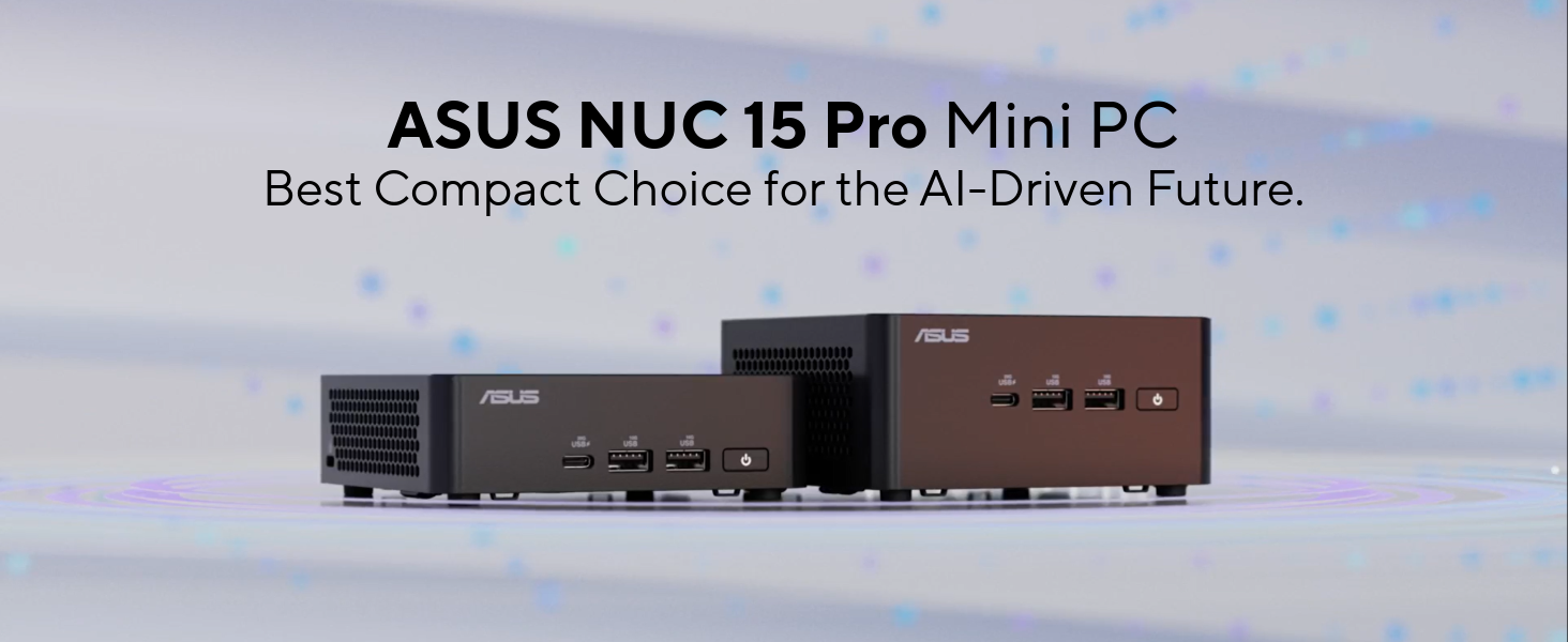 Amazon.com: ASUS NUC 15 Pro Mini PC | Ultra-Compact Desktop