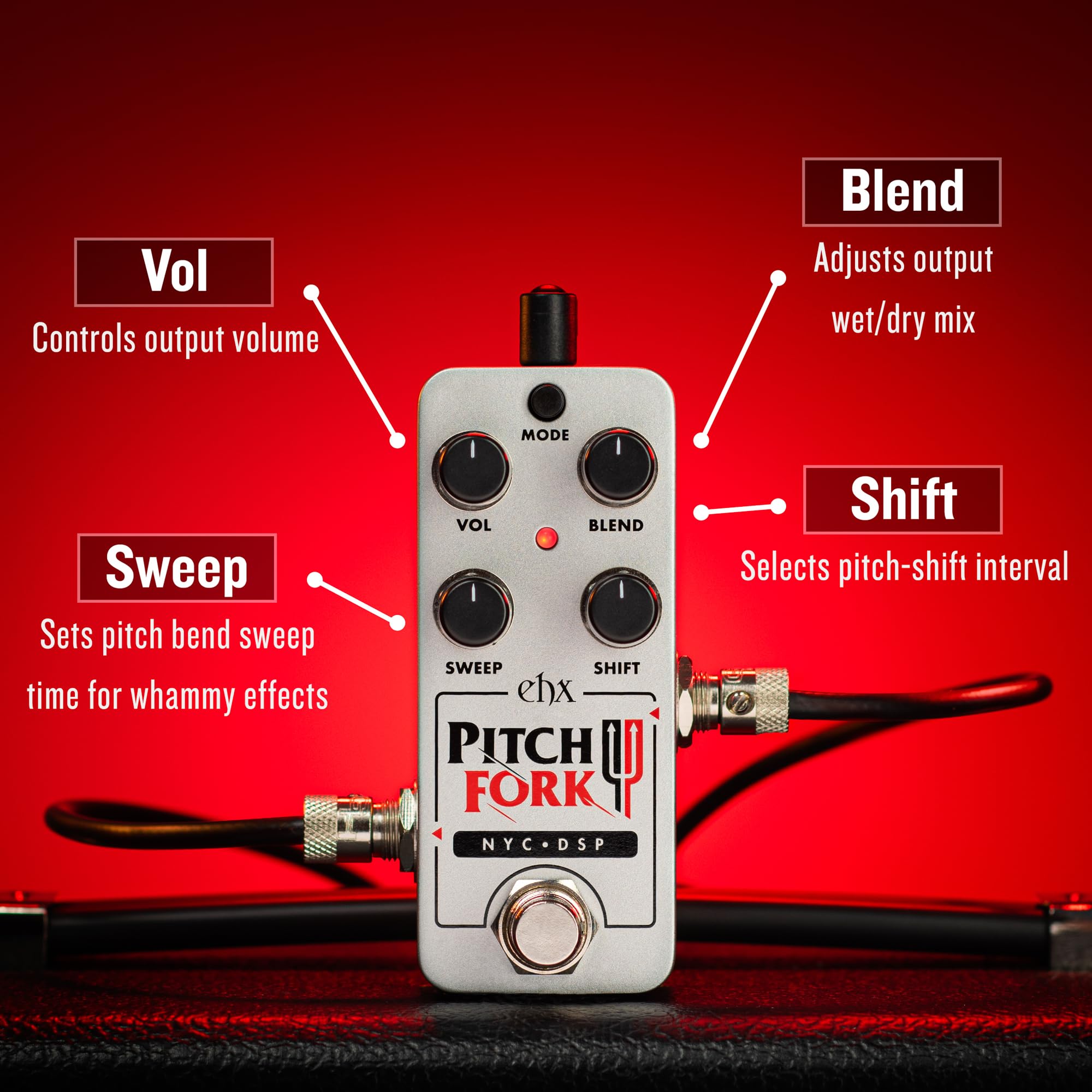 Electro Harmonix Pico Pitch Fork - Effektgerät für Gitarren