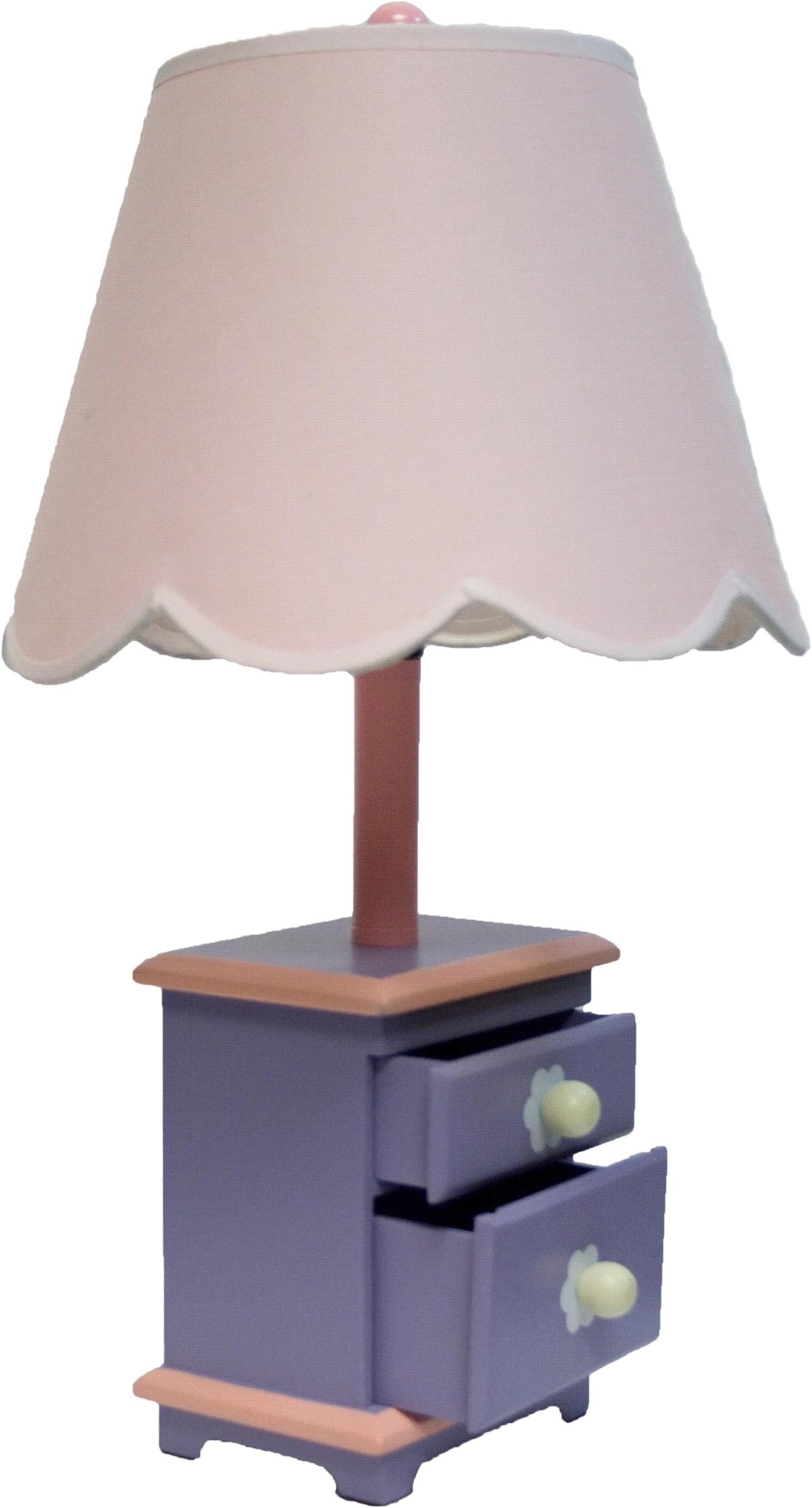 Normande Jewel Box Girls' Lamp, Pink/Purple