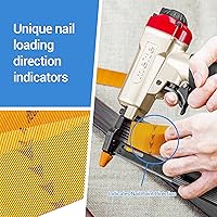 Vista 7 de meite Clavos de calibre 23, micro pines sin cabeza de 1-3/16 pulgadas para clavar alfileres, clavos galvanizados para pistola de clavos, ideales