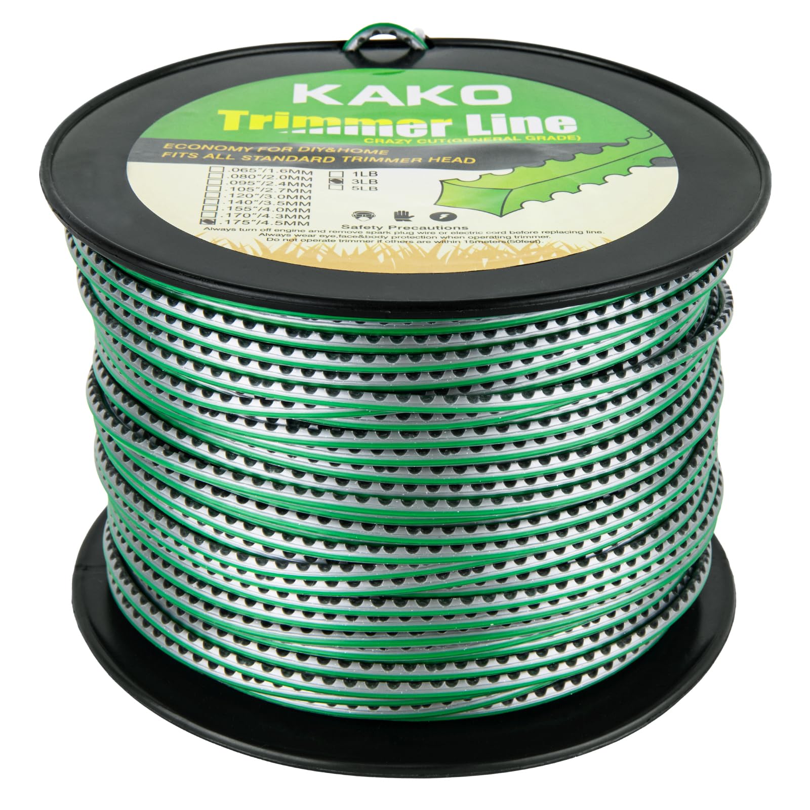 Amazon.com : Sawtooth 175 Trimmer Line, Heavy Duty Sawtooth Weed