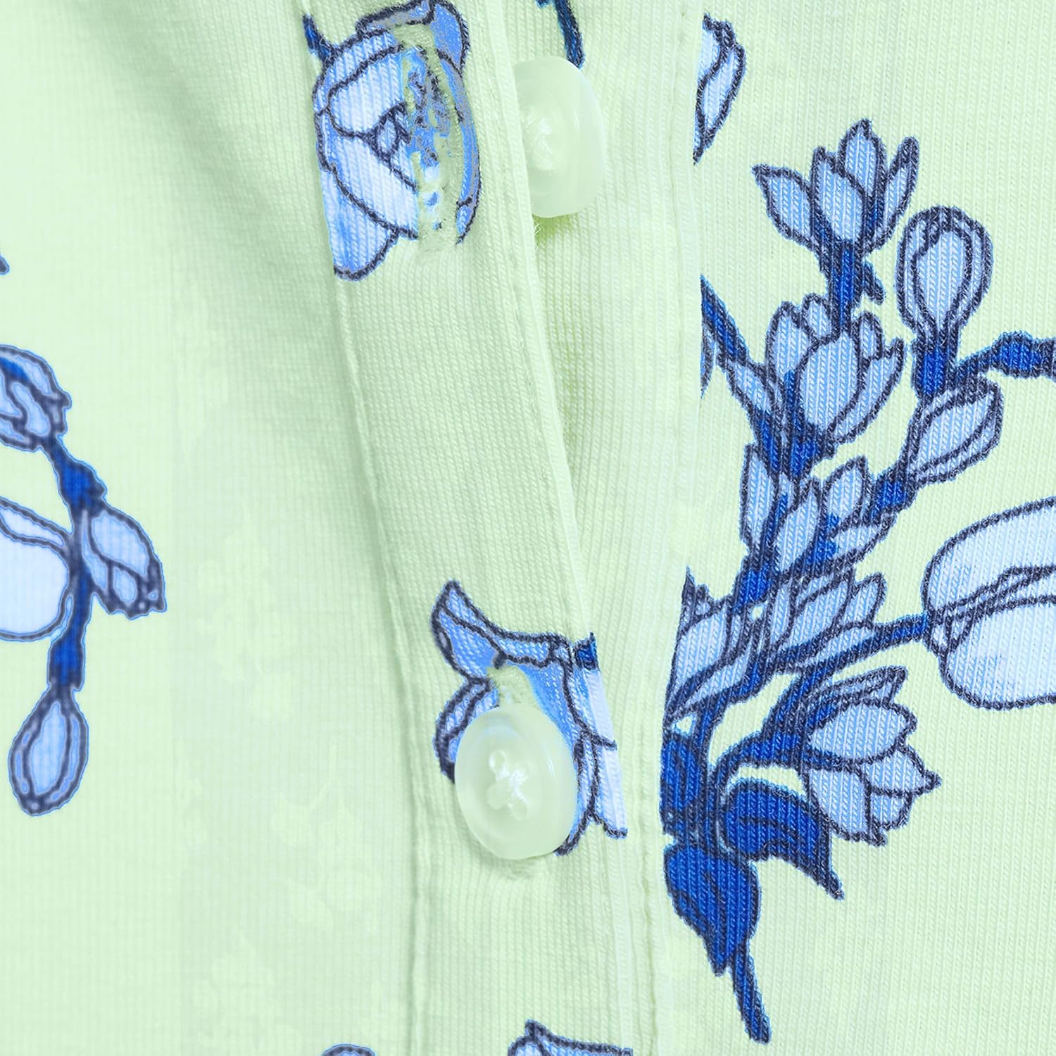 Lands' End Women's Knit 2 Piece Pajama Set - Long Sleeve Top and Pants - Image 4