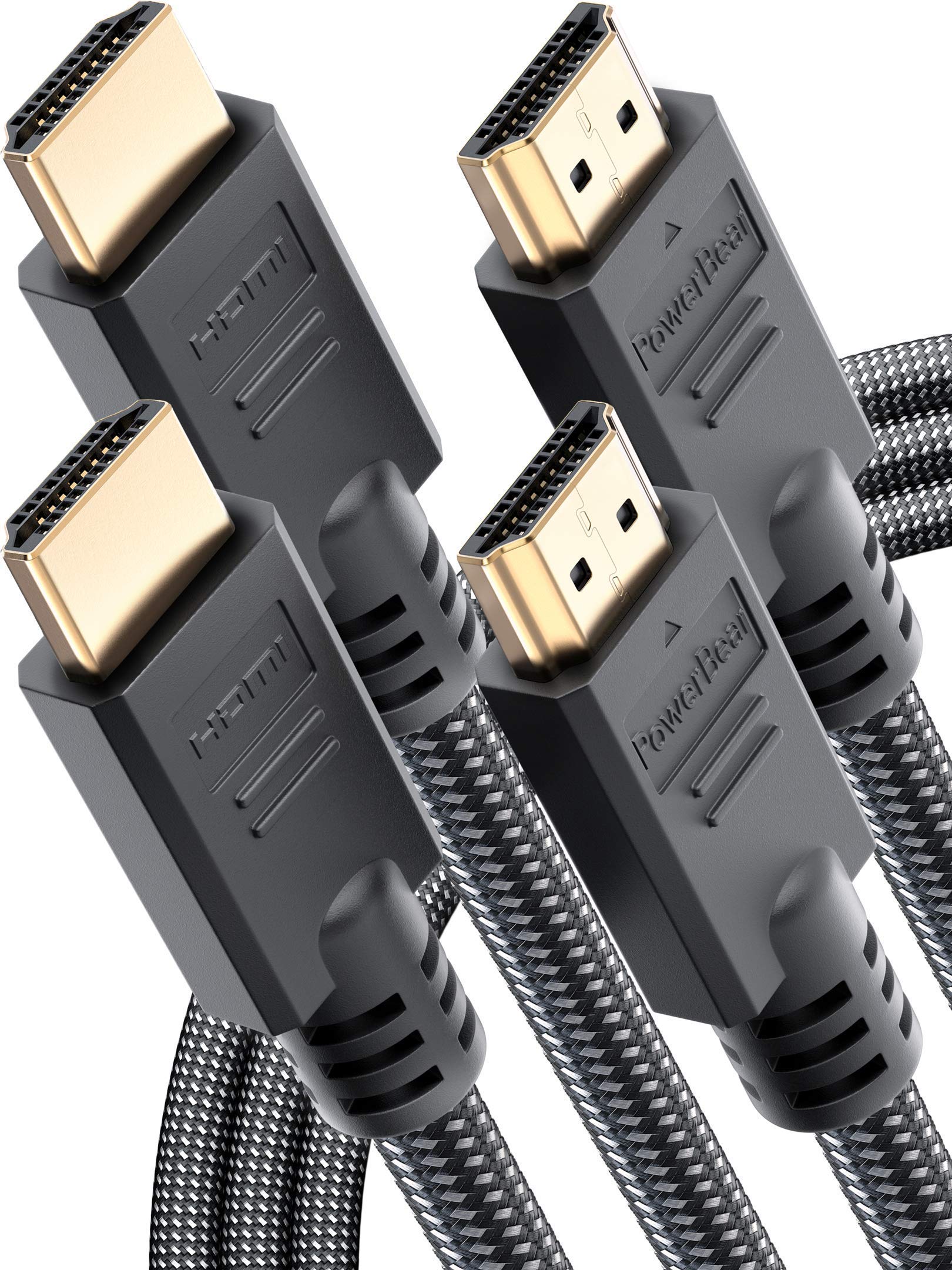 PowerBear4K HDMI Cable 10 ft & 20 ft Bundle