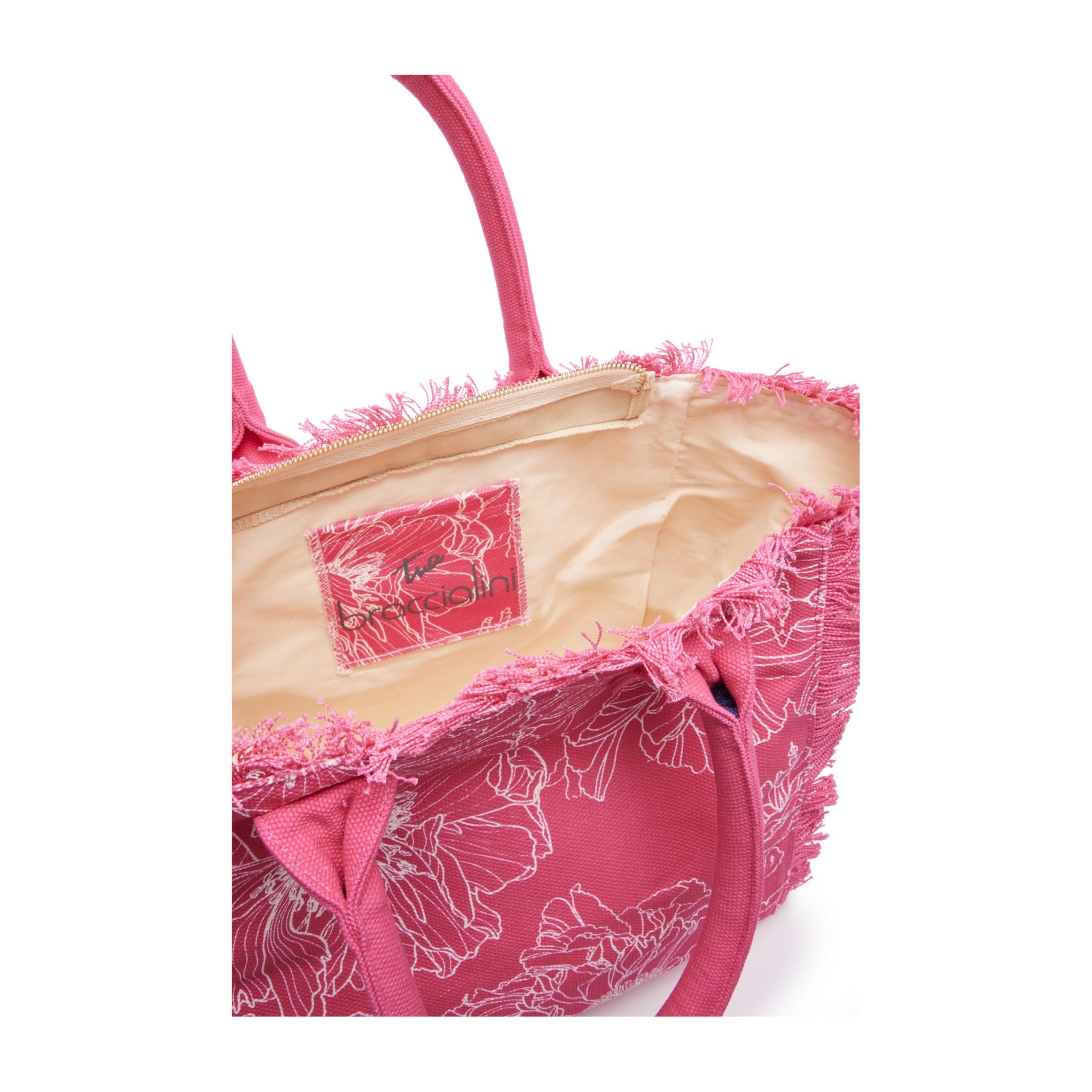 Borsa Tote Donna Firmata Braccialini Summer con Tracolla