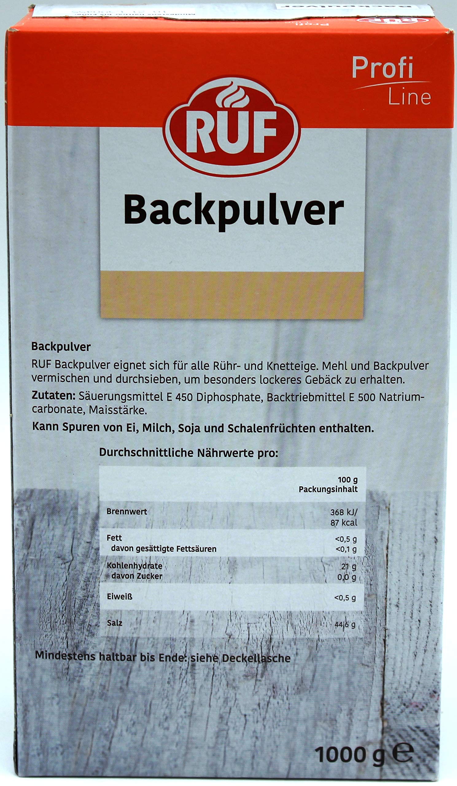 Ruf Backpulver, 10er Pack (10 x 1 kg)