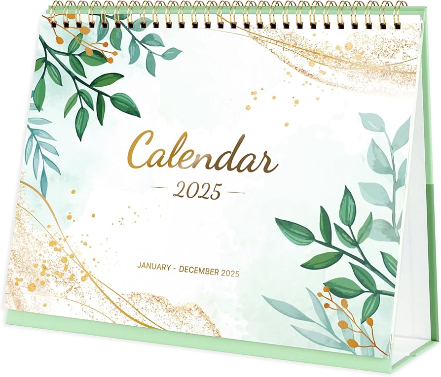 Amazon.com : 2025 Desk Calendar - Standing Flip Desktop Calendar 2025 from January 2025 to December 2025, 10 amazon-com-2025-desk-calendar-standing-flip-desktop-calendar-2025-from-january-2025-to-december-2025-10-x-8-3-small-desk-calendar-with-thick-paper-2025-calendar-with-strong-twin-wire-office-products