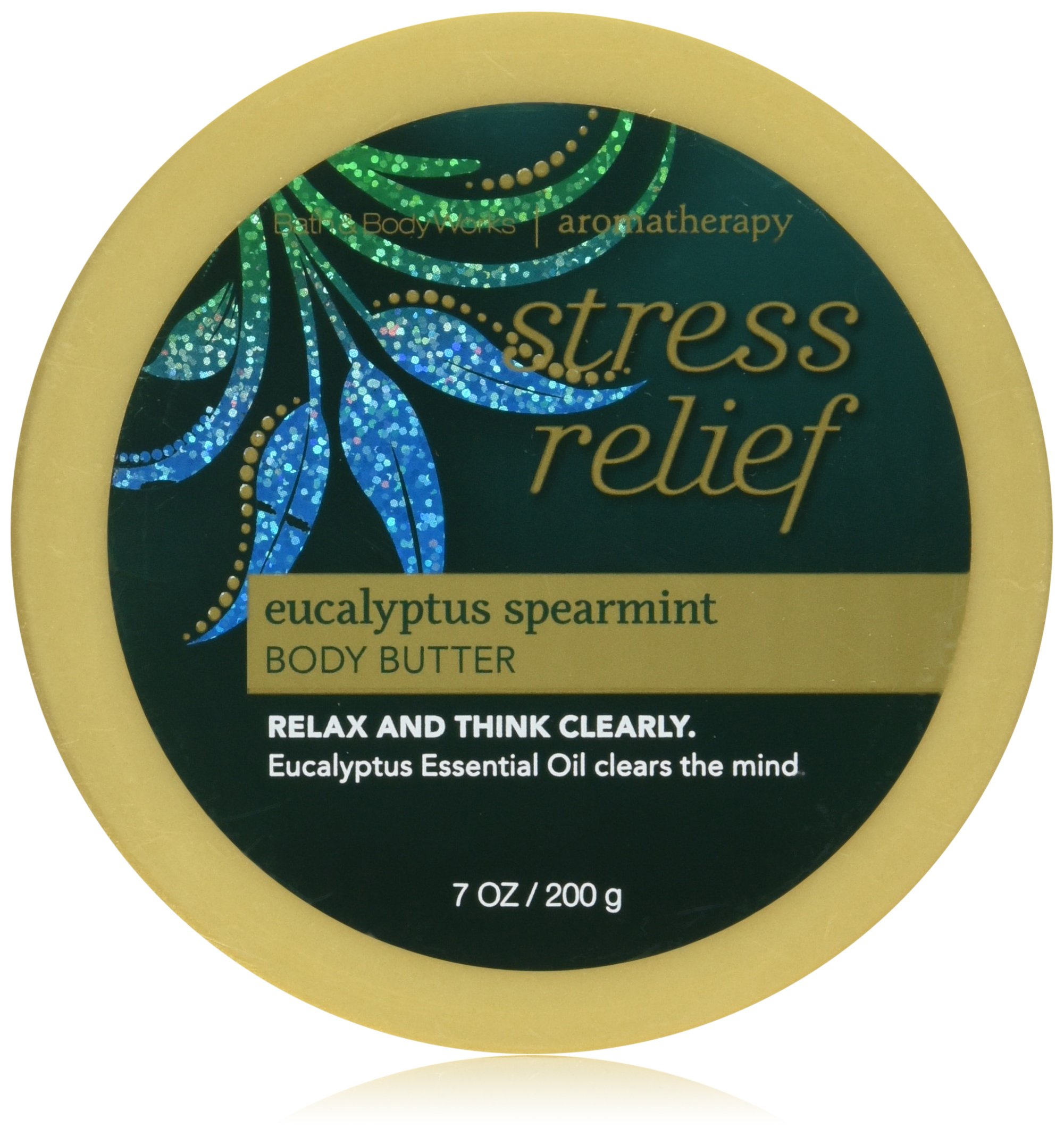 Bath & Body Works Aromatherapy Body Butter Eucalyptus Spearmint Stress Relief Holiday Edition