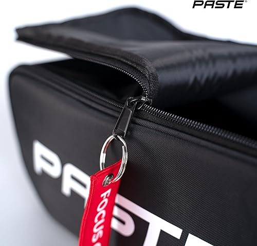 Miniatura 6 de PASTE Bolsa de zapatos negra Bolsa impermeable para zapatos para viajes, deportes y uso diario, negro con asa de transporte Bolsa de zapatos para