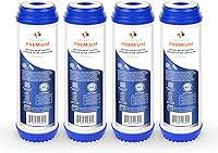 Vista 1 de Aquaboon Cartucho de filtro de agua de carbón activado granular de 5 micrones, 10 x 2.5 pulgadas, filtro GAC compatible con AP117, GAC-10, paquete
