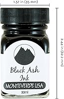 Vista 3 de Monteverde USA Tinta con Tecnología ITF, 30 ml Negro Ceniza (G309BA)