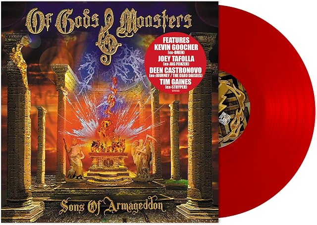 Sons Of Armageddon (Vinil Vermelho) por Of Gods & Monsters, capa do álbum