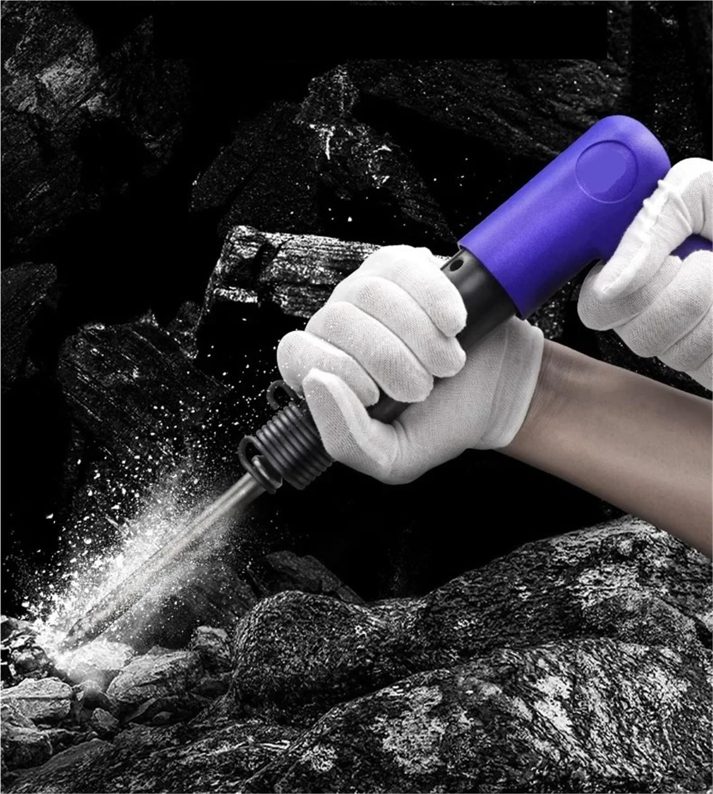 Druckluftwerkzeuge, Pneumatische Schaufeln Kleine Rostlöser Werkzeuge Mit 4 Meißel Luft Hammer 250mm Handheld