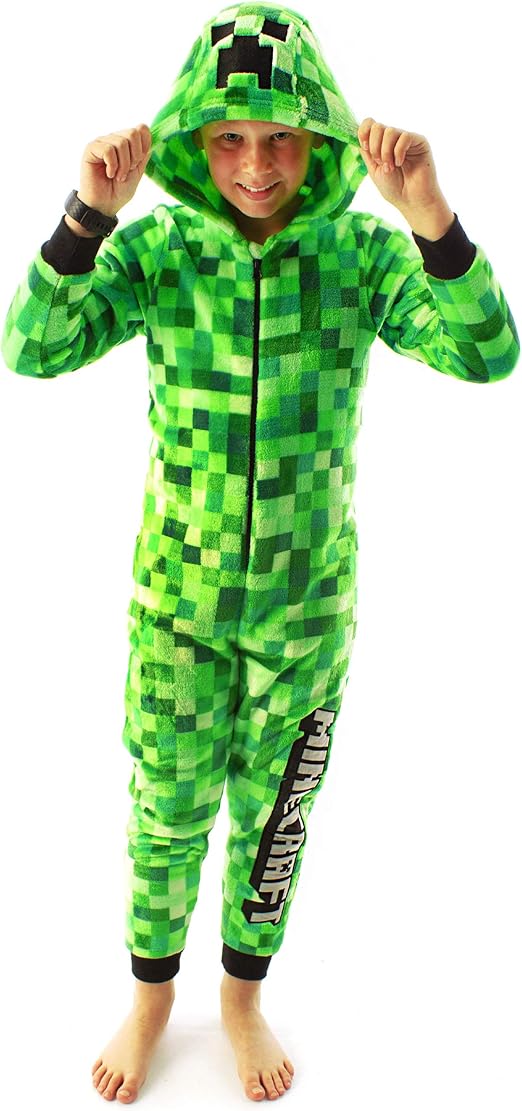 Minecraft creeper onesie adults Clearance