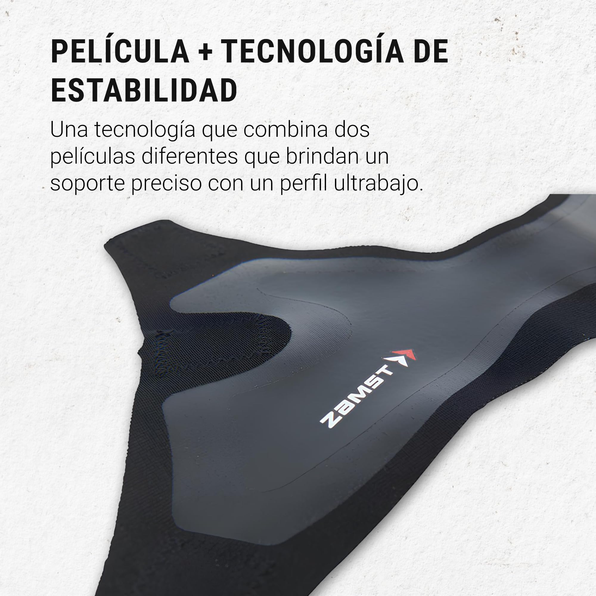Zamst Filmista Ankle - Tobillera Ultrafina para Deporte, Soporte Estabilizador para el Tobillo para Hombres y Mujeres