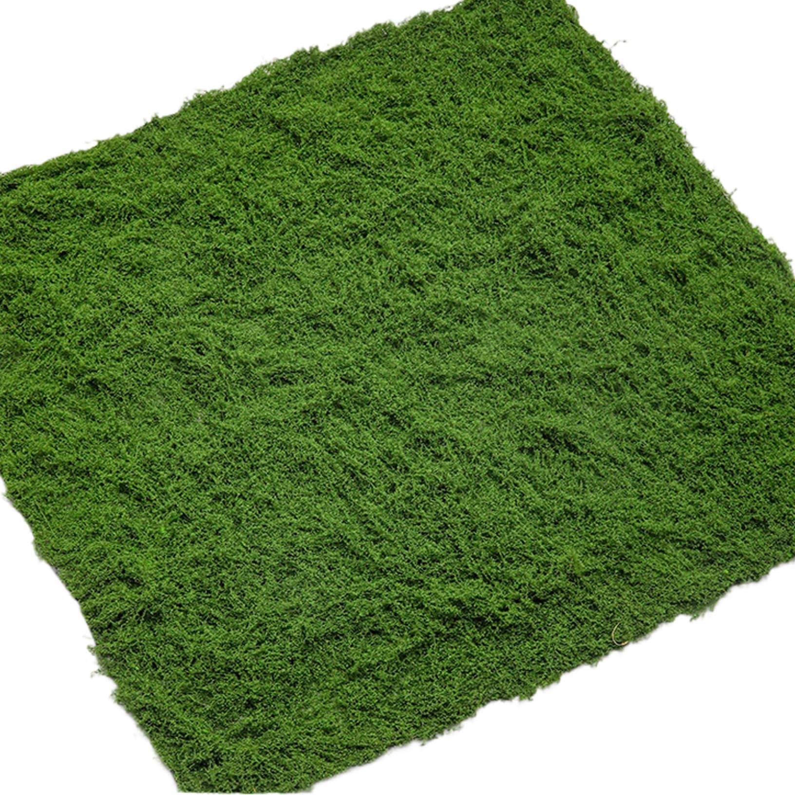 Mousse artificielle décorative fausses plantes de lichen pour pot de fleurs et jardin