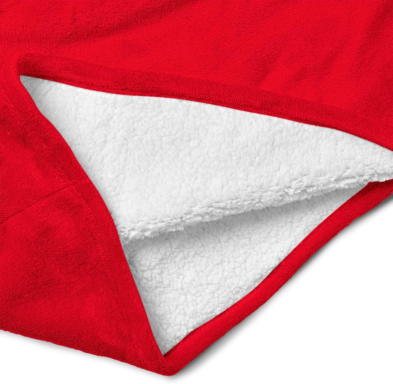 Northwest NCAA Ohio State Buckeyes Hoodler Oversized Sherpa Pullover, Embroidered Logo,Plush Wearable Blanket Sweatshirt, Soft Fleece with Front Pocket, One Size Fits Most