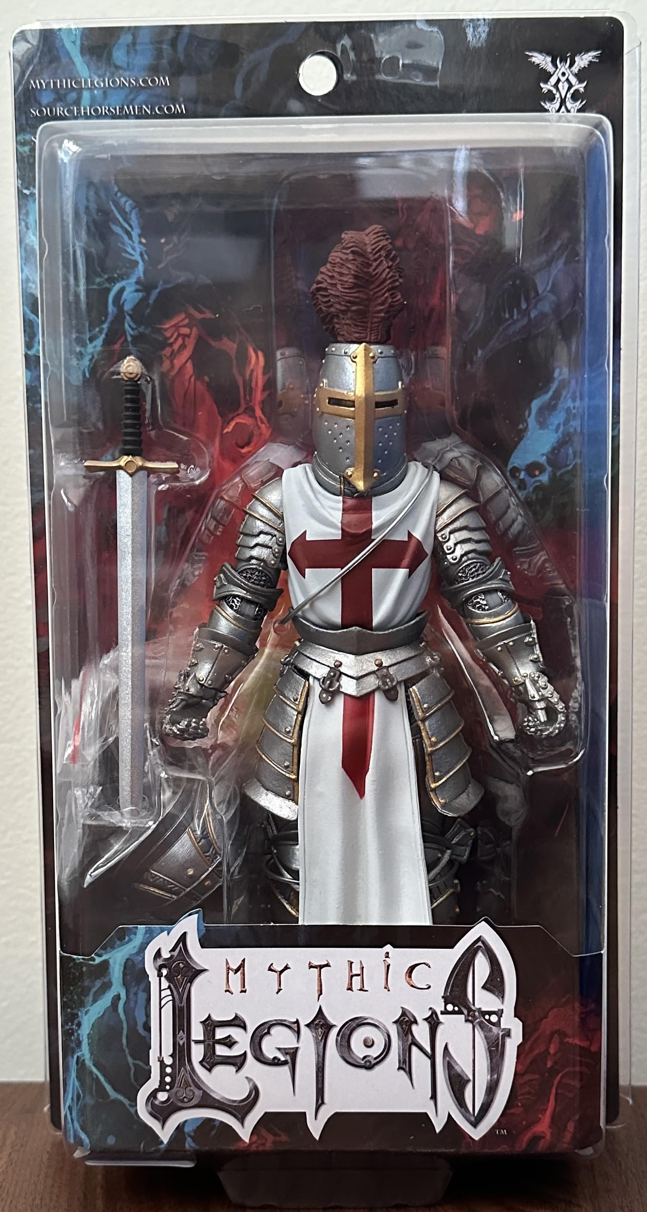 Four Horsemen Mythic Legions Sir Godfrey Templar Knight Action