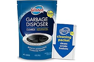 Glisten Garbage Disposer Cleaner and Freshener: The Ultimate Odor Eliminator for Your Kitchen Sink