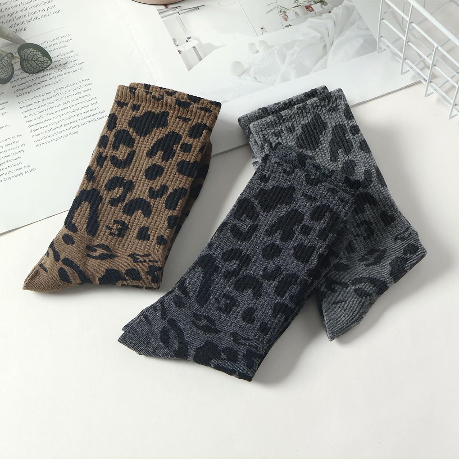 Women's Cute Lace Trim Bow Socks, Casual Athletic Ruffle Frilly Cotton Calf Socks for Women Ladies - Image 6