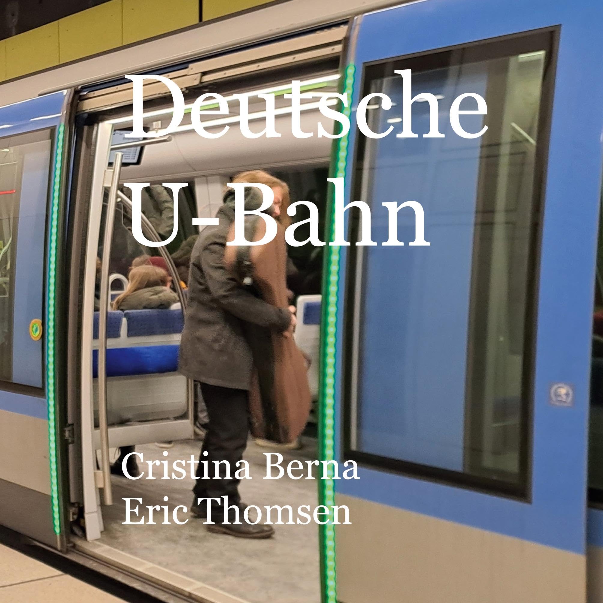 Deutsche U-Bahn modèle réduit de métro allemand en bois haute finition