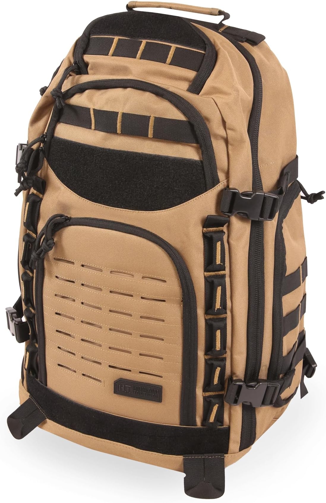 HIGHLAND TACTICALMen's Foxtrot, Desert/Black, ONE_Size