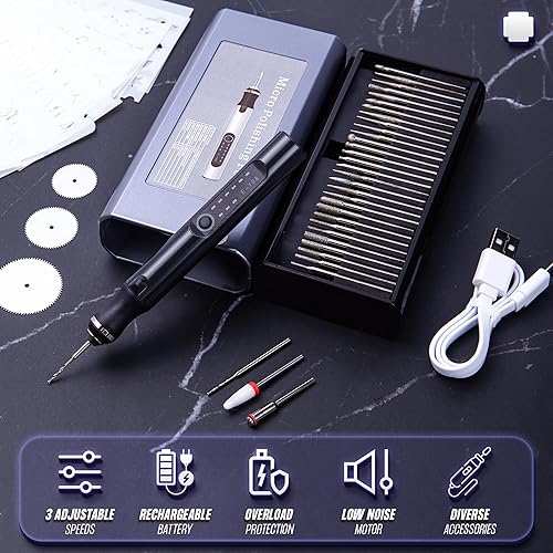 Miniatura 5 de Smotche Bolígrafo de grabado personalizable para todos los materiales, bolígrafo grabador portátil inalámbrico para artistas y aficionados al