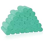 32 Pack Baby Washcloths - 10x10 Inch, Coral Fleece - Extra Absorbent and Soft Wash Clothes for Newborns, Infants and Toddlers - Suitable for Sensitive Skin and New Born - Baby Shower - Aqua Green