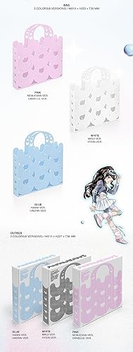 Miniatura 3 de NewJeans - 2 EP Get Up Bunny Beach Bag ver. Álbum (DANIELLE ver.)