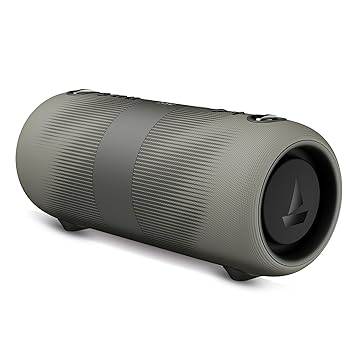 Boat Stone 1200 Pro, 60W Boat Signature Sound, 76.2mm Drivers, TWS,7.5H Battery, Built-in Mic, Carry Strap,IPX6, Bluetooth Speaker, Wireless Speaker, Portable Speaker (Ice Grey)